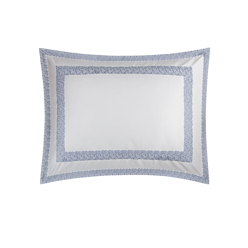 Malone_Shams, White/Blue, Standard/Twin