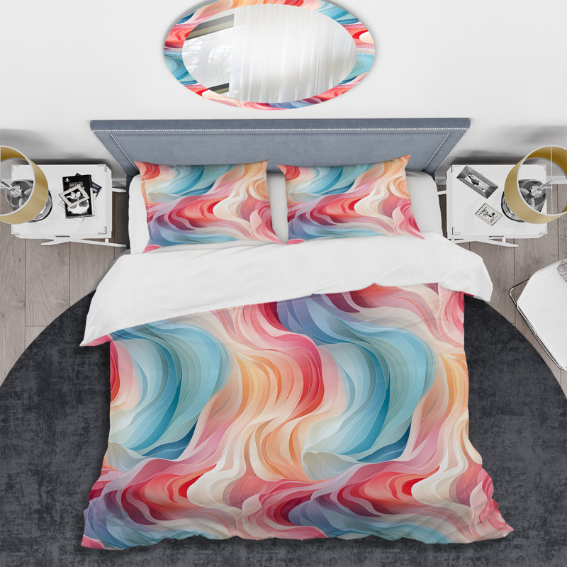 Ensemble de housse de couette Mirage, Housse de couette pour très grand lit et 2 très