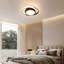 Modern Round LED Dimmable Flush Mount Ceiling Light With Remote