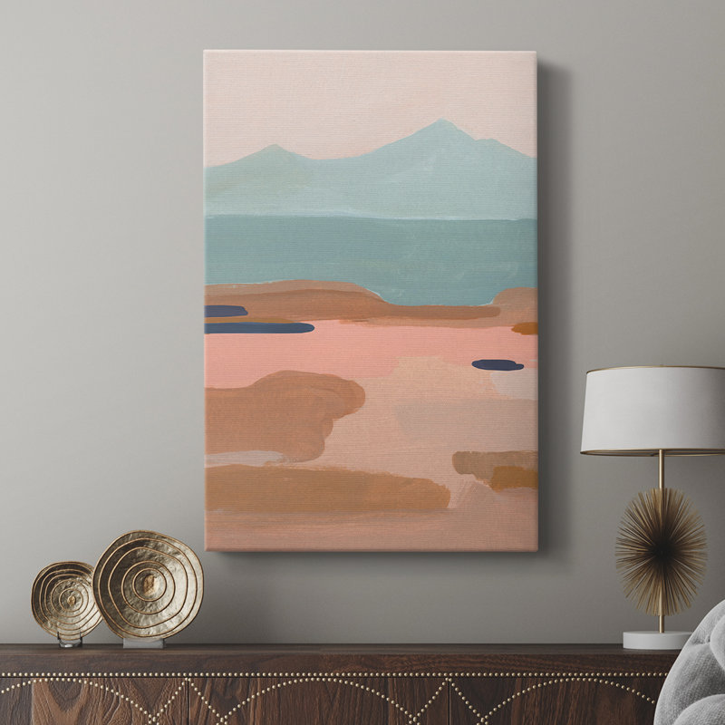 Desert Sunrise II - galerie sur mesure, H 60 po x l 40 po