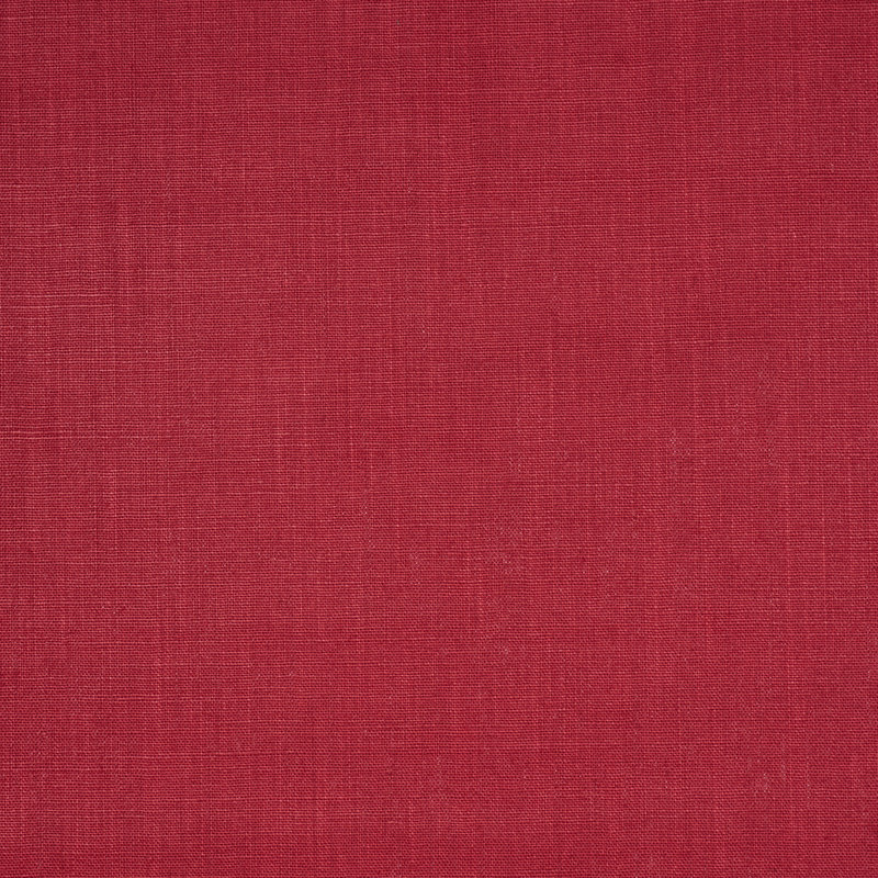 Tissu en lin verni Leo, Rouge