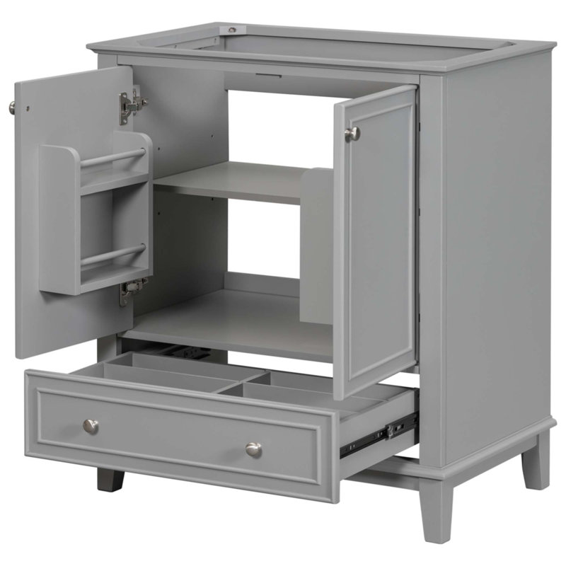Meuble-lavabo 30 po sans lavabo, Gris