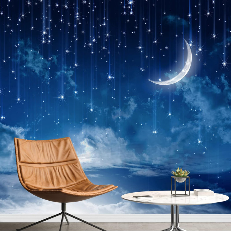 Moon Peel & Stick Border, 100" L x 144" W