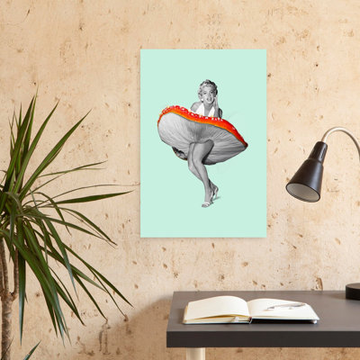 Contemporary Art Colorful Retro Surreal Portrait Architecture Art
