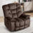 Chayden  40.9" Wide Modern Skin-friendly Microfiber Super Soft Heated Massage Power Recliner Chair with USB Port-122513597