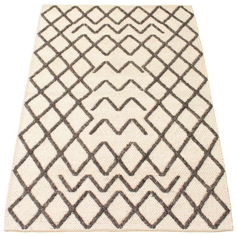 Wool Geometric Indoor Rug