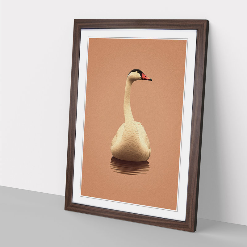Goose Minimalism No.2 - Framed Print