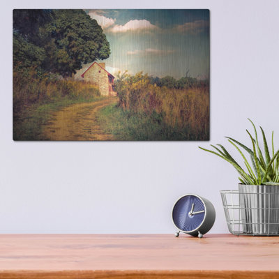 'Webb Farm House' by John Rivera, Metal Wall Art