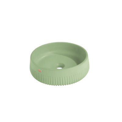 Papua Circular Concrete Vessel Sink