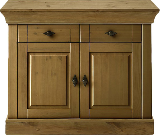 Kelly 107.5cm Sideboard, Stained and oiled brown/Brown