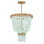Dune 4 - Ligh Crystal Tiered Pendant