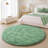 Solid Rug Soft Fluffy Mint Green Indoor Area Rug for Living Room Bedroom Nursery Kids Room-805677172-837503048