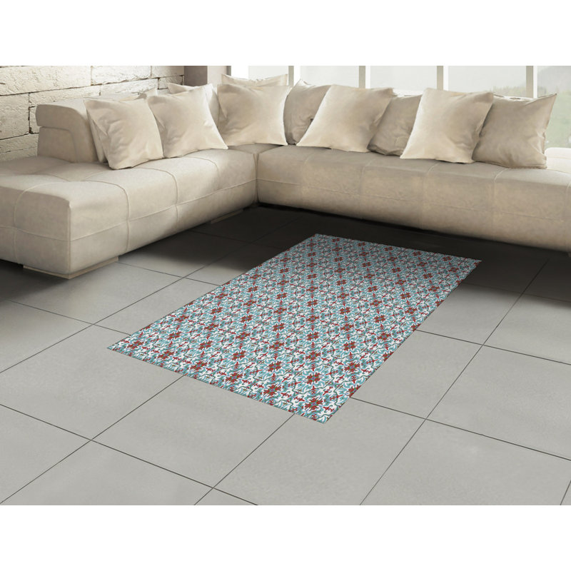 Sanni Floral Area Rug, Rectangle 120 x 180cm