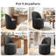 Chaise pivotante rembourrée entièrement assemblée-120653831