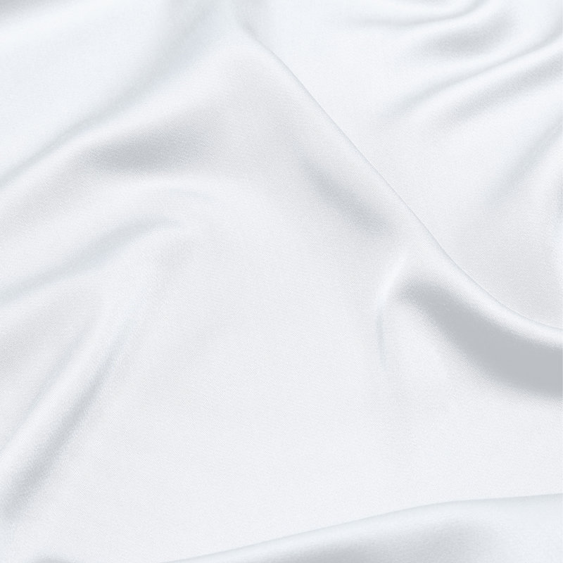 Ensemble de taies d'oreiller en rayonne de bambou, Taie d’oreiller standard, Blanc