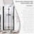 36"W Matte Black Aluminum Frame Bifold Shower Door