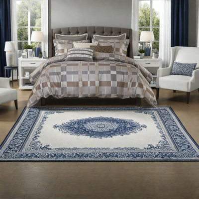 Ensembles de literie surdimensionnés luxueux, jacquard en polyester pour maison moderne