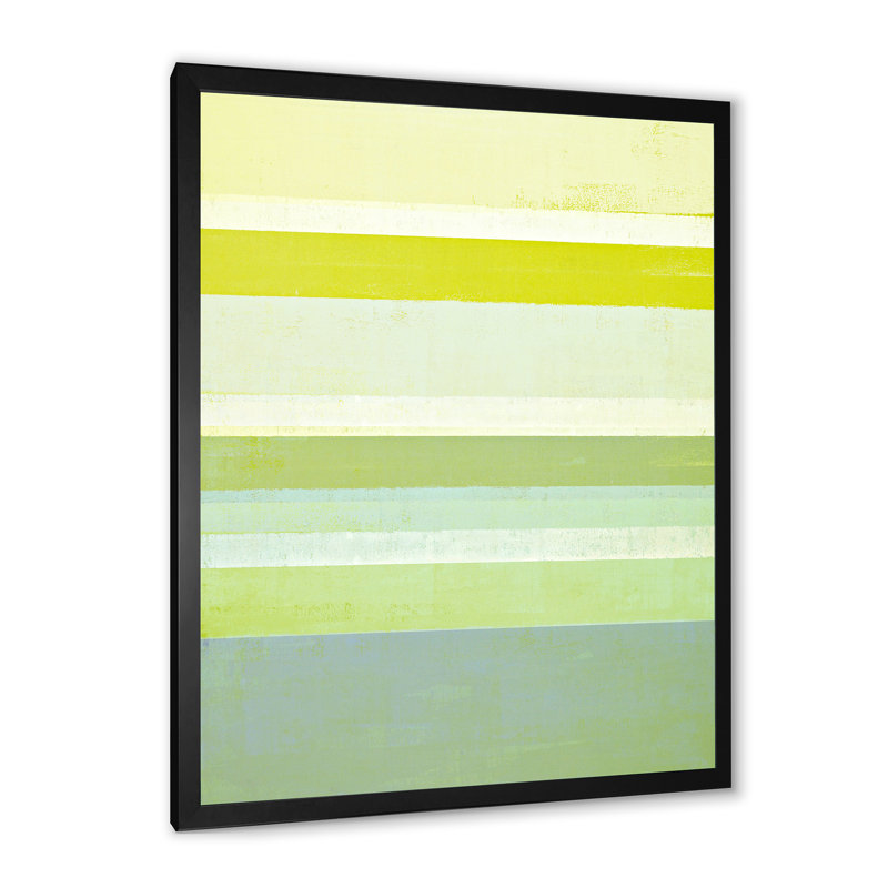 «Gray and Yeollow Abstract Merging», reproduction d'art moderne et contemporaine sur toile, Cadre photo noir