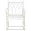 Chaise berçante d'extérieur en métal Anniken-1820180552