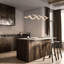 LED Pendant Lamp - Modern 95cm Warm White Beckhem