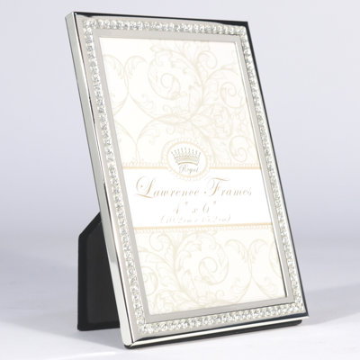 Beachwood Silver Beaded Picture Frame