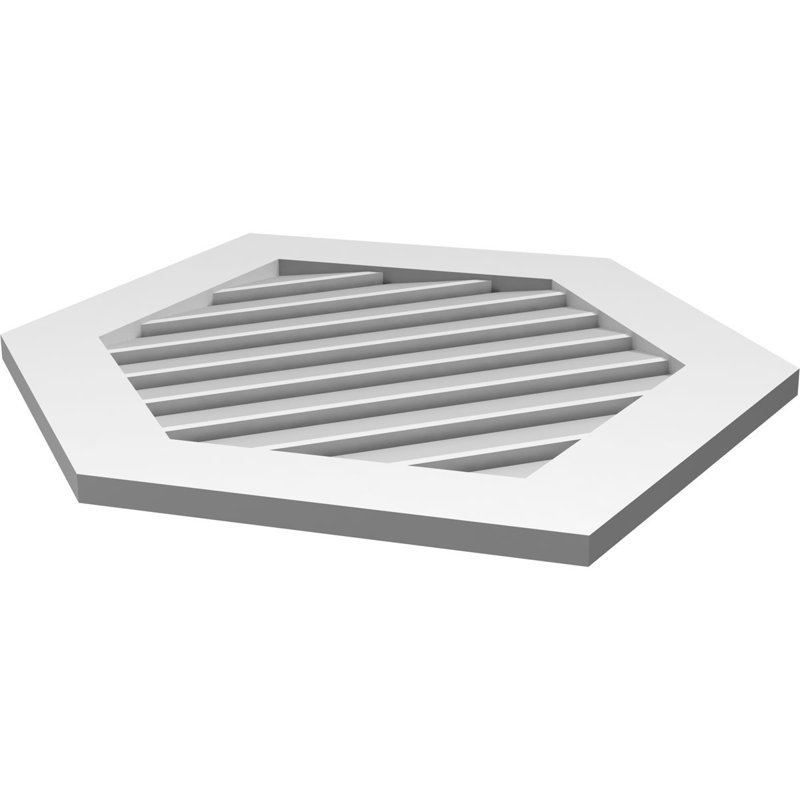 Pente verticale verticale en uréthane 9 pi, H 1 po x l 26 po x L 34 po