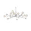 Luminaire suspendu sphérique spoutnik 18 lumières Lavere-617586037