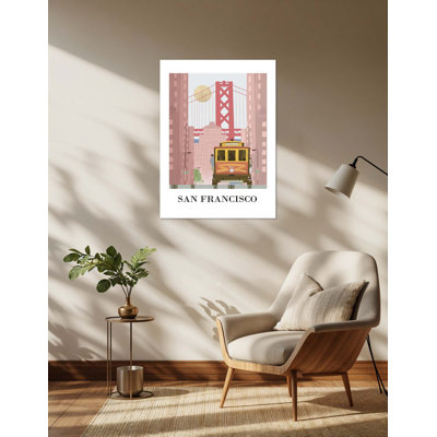 San Francisco Travel Poster 223 - Unframed