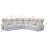 Nostrand Reclining Sectional-109665744