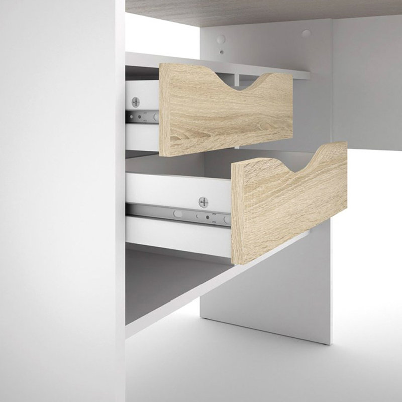 Ajnag L-Shaped Secretary Desk