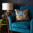 Down the Dilly Damask Square Scatter Cushion Cover/Cushion with Filling-86800838-89182666