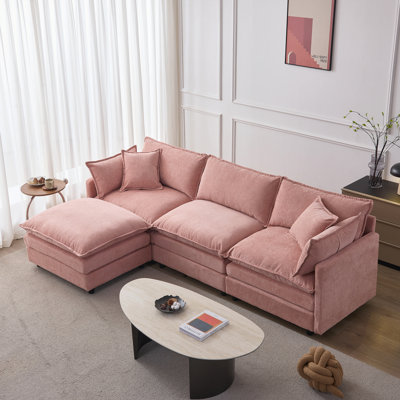 Canapé modulaire de 105 po