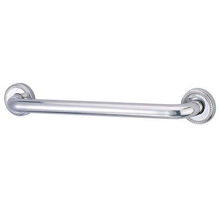 Made to Match Laurel Designer Grab Bar, Polished Chrome, 12"