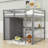 Jayoti Full Size Wood Loft Bed With Wardrobe And Desk, Drawers-140508036
