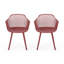 Chaise coquelicot