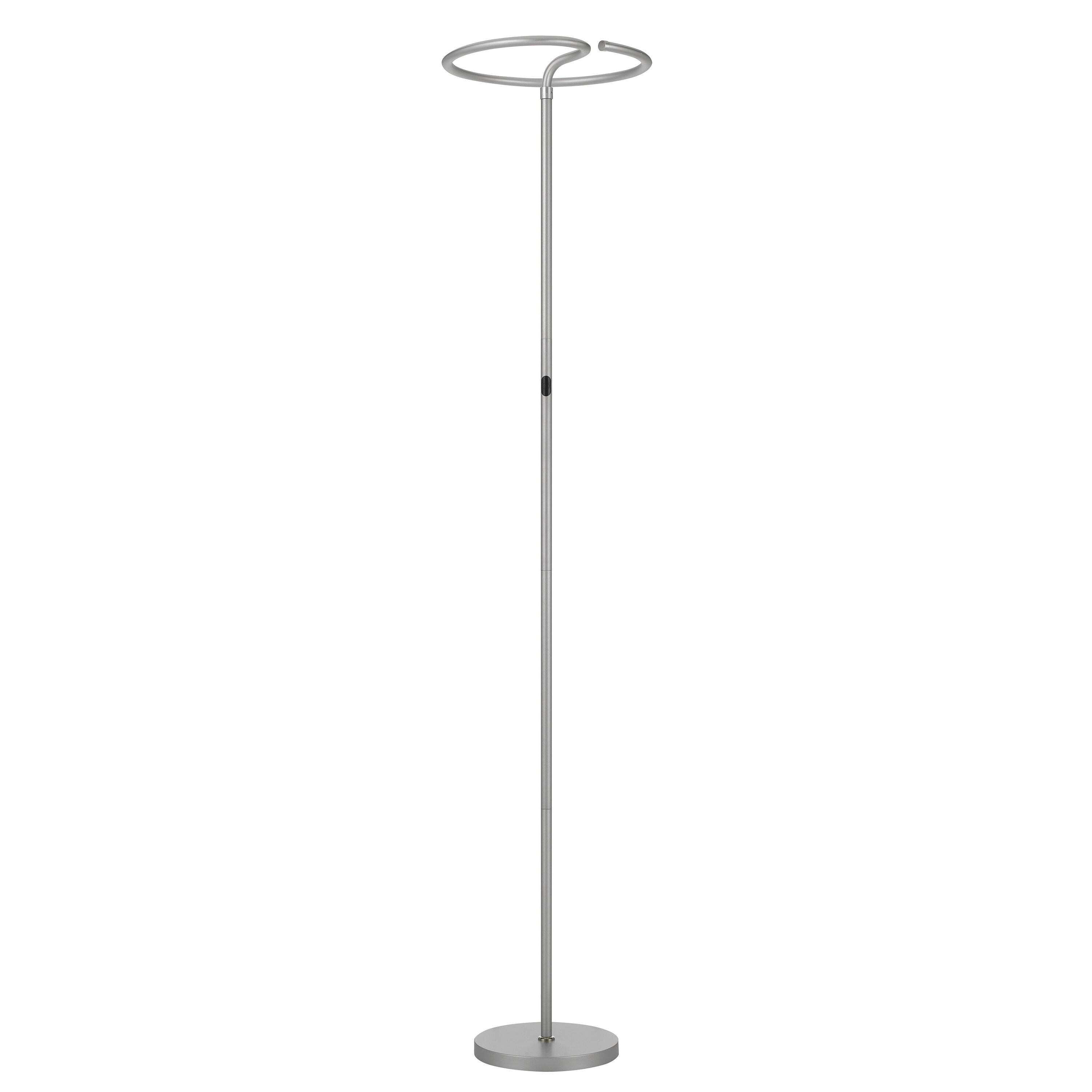 Brayden Studio® Conte 67'' Steel LED Torchiere Floor Lamp | Wayfair