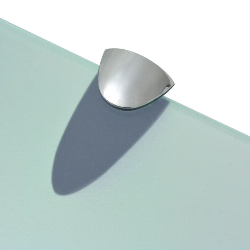 Annalys 2 Piece Floating Shelf, 0.31" H x 11.8" W x 3.9" D, Transparent