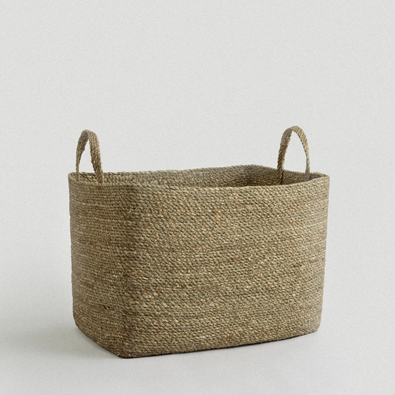 Souk Square Seagrass Basket - Large, 65 pt