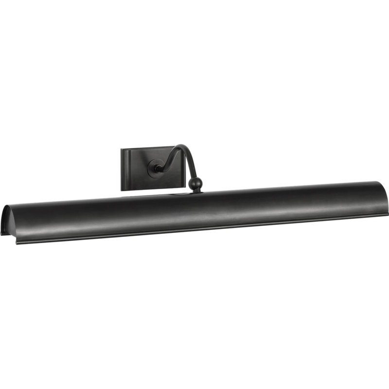 Hessen Picture Light, 4.75" H x 24" W x 9" D, Bronze