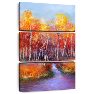 Fall Birch Trees