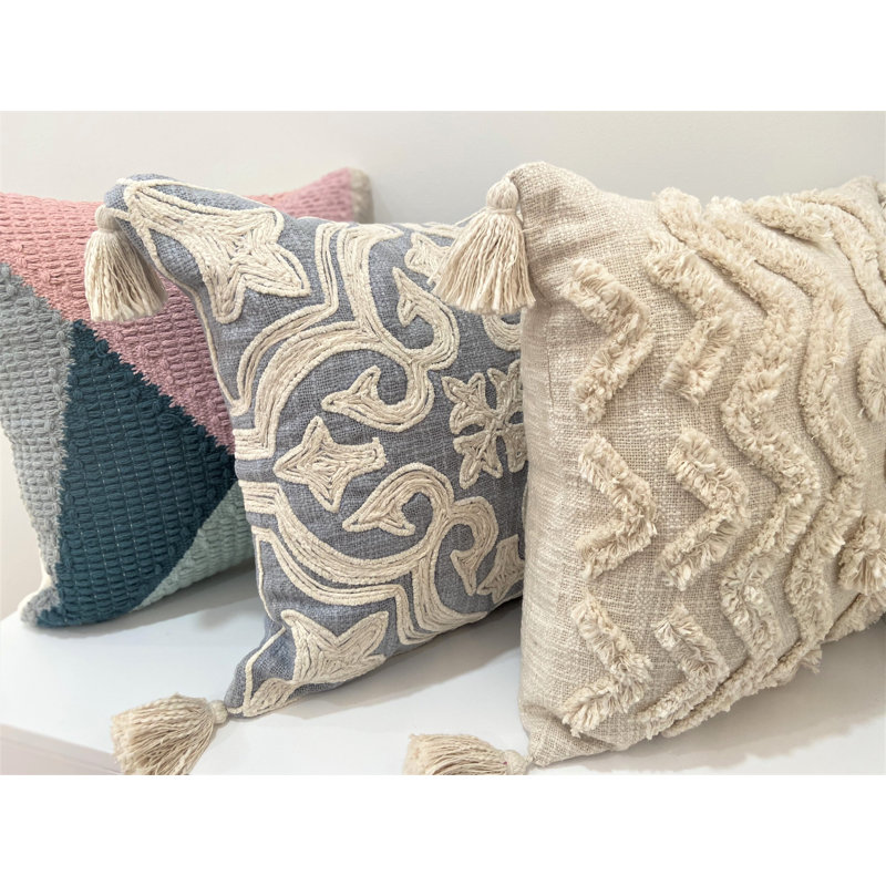 Housse de coussin naturel
