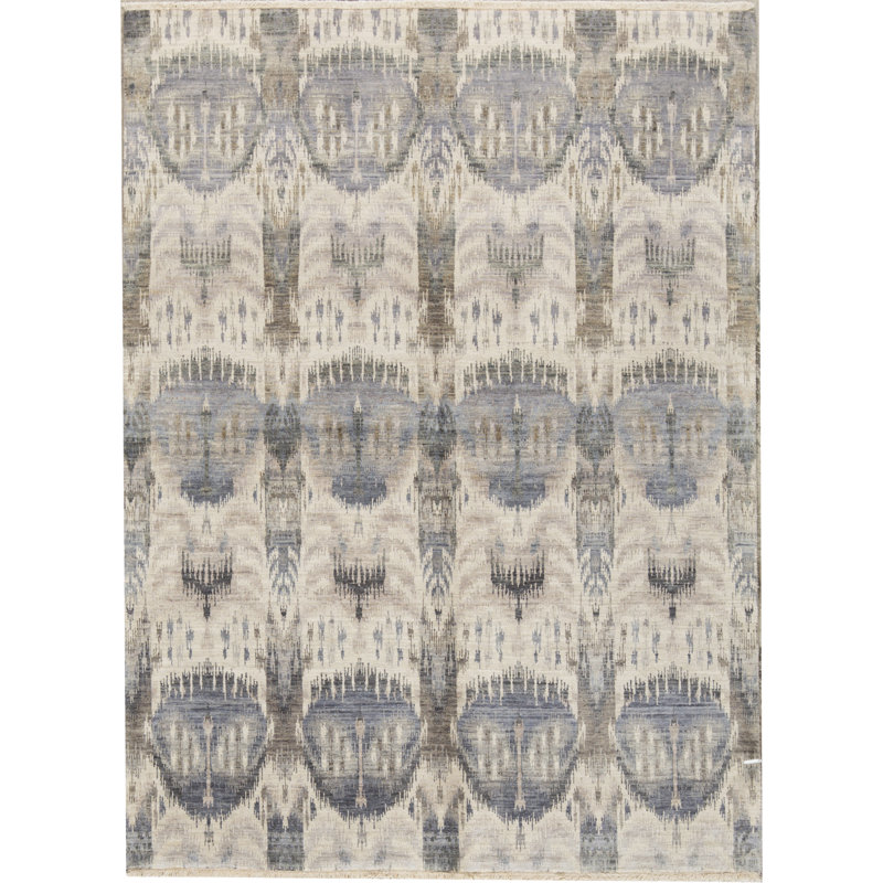 Ikatville Wool Ikat Area Rug