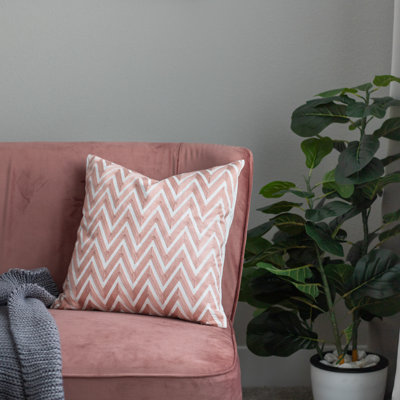 Embroidered Pillow Cover
