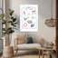 Reproduction d'art nautique de bord de mer-129715049