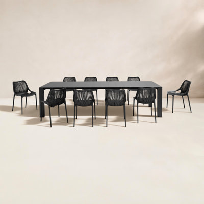 Farrah 11-Piece Extendable Patio Dining Set