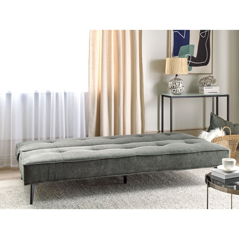 Jeromesville 3 Seater Sofa Bed, Dark Gray