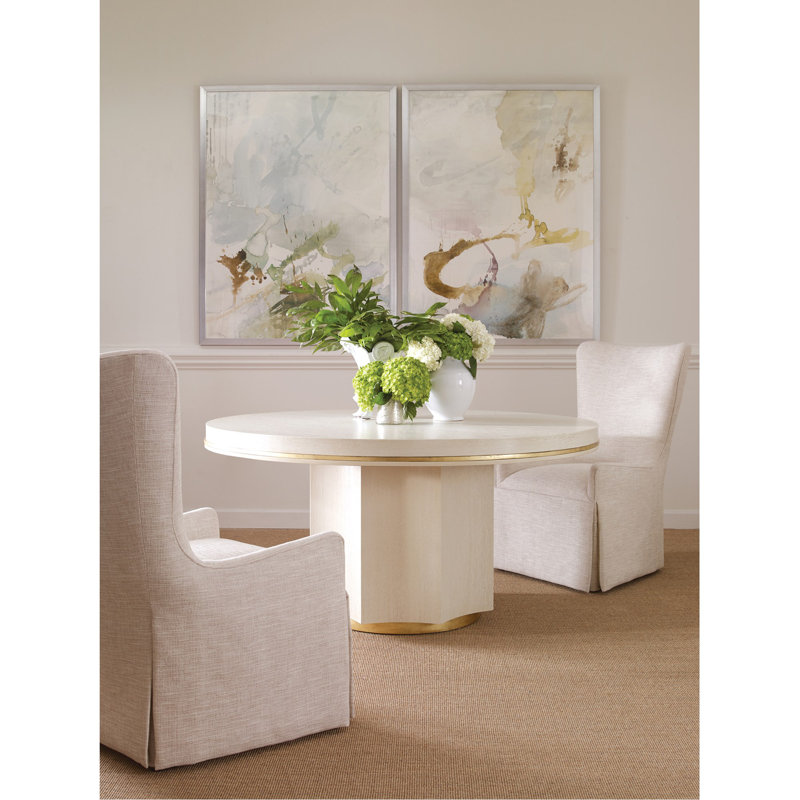 Athens Round Solid Oak Dining Table