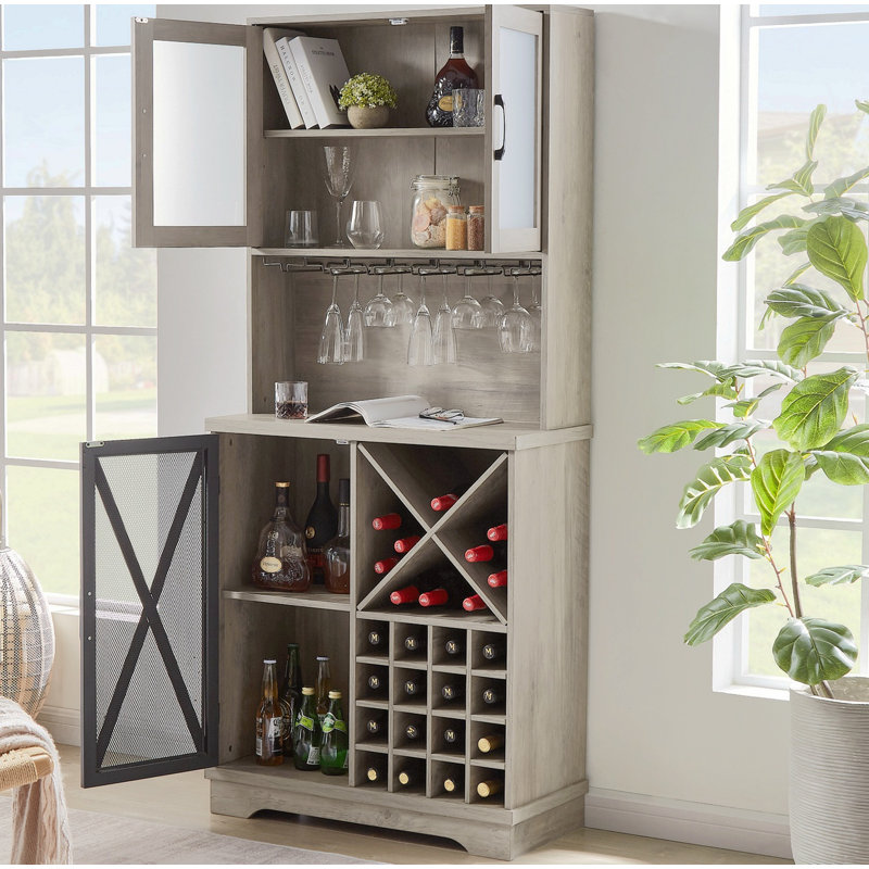 Wilver 31.61'' Bar Cabinet