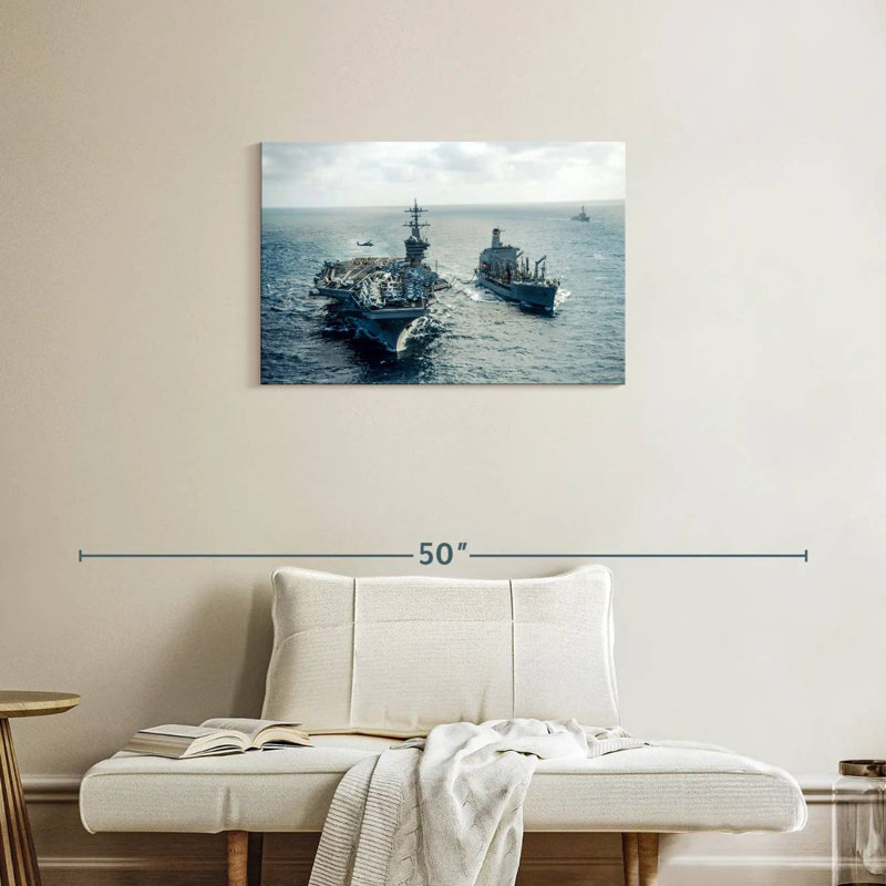 Mait Naval, 20" H x 30" W