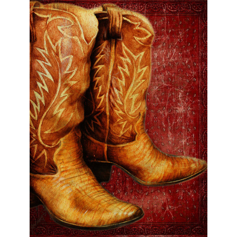 " Western ", 40" H x 30" W